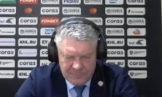 Видео послематчевой пресс-конференции игры КХЛ «Барыс» — «Ак Барс» 2:4