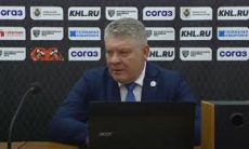 Видео послематчевой пресс-конференции игры КХЛ «Амур» — «Барыс» 5:1