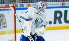 «Топ недели?» «Барыс» похвастал крутым сейвом своего голкипера. Видео