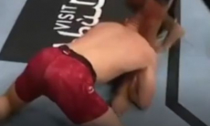 В UFC состоялся первый нокаут в 2021 году. Видео