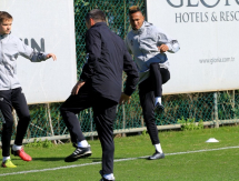 «Тобол» представил фоторепортаж с послематчевой тренировки на УТС в Турции