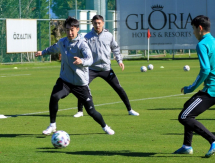 «Тобол» представил фоторепортаж с послематчевой тренировки на УТС в Турции