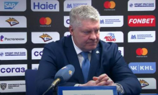 Видео послематчевой пресс-конференции игры КХЛ «Металлург» — «Барыс» 3:1