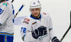 Молодой казахстанский форвард «Барыса» забил второй гол в сезоне