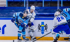 Фоторепортаж с матча КХЛ «Сибирь» — «Барыс» 2:3