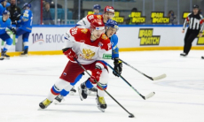 Видеообзор матча «Kazakhstan Hockey Open» Россия — Казахстан-2 3:2 ОТ