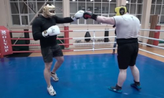 Появилось видео спарринга Вячеслава Дацика и Михаила Кокляева