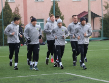 «Тобол» представил фото с восстановительной тренировки