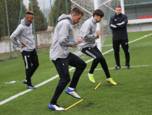 «Тобол» представил фото с восстановительной тренировки