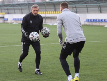 «Тобол» представил фото с восстановительной тренировки