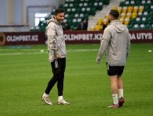 «Тобол» показал фоторепортаж с тренировки перед началом сезона