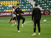 «Тобол» показал фоторепортаж с тренировки перед началом сезона