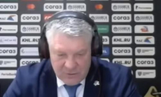 Видео послематчевой пресс-конференции игры КХЛ «Барыс» — «Металлург» 1:2