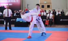 Двое казахстанцев поборются за «бронзу» Премьер-лиги каратэ 1