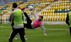 «Тобол» показал фоторепортаж с тренировки перед началом сезона