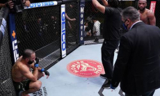 Скандалом завершился главный бой UFC с участием несостоявшегося соперника Чимаева. Видео