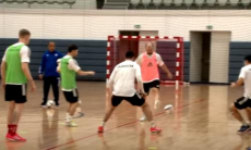 КФФ представила видео предыгровой тренировки сборной Казахстана в Будапеште