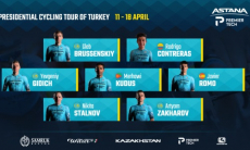 «Астана» объявила состав на «Президентский Тур Турции»