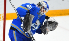 «Дебют в КХЛ». «Барыс» представил статистику молодого вратаря