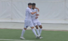 Видео гола с пенальти Сали матча Премьер-Лиги «Каспий» — «Тараз»