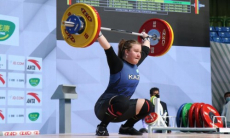 Казахстанка завоевала «серебро» на чемпионате Азии по тяжелой атлетике