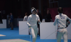 Казахстанская спортсменка стала второй на азиатской квалификации по фехтованию