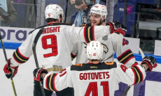 Видеообзор матча, или Как принципиальный соперник «Барыса» вышел вперед в финальной серии с ЦСКА