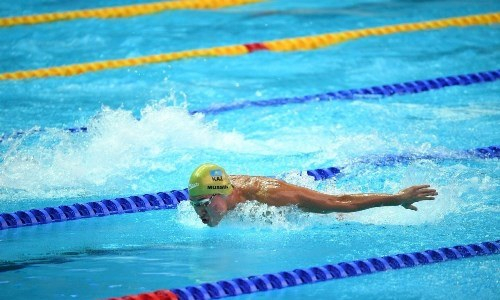 Казахстанский пловец пробился в финал чемпионата России по плаванию