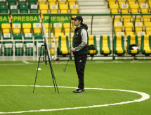 «Тобол» представил фото с предматчевой тренировки