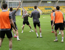 «Тобол» представил фото с очередной тренировки