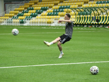 «Тобол» представил фото с очередной тренировки