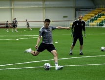 «Тобол» показал фото и видео предматчевой тренировки