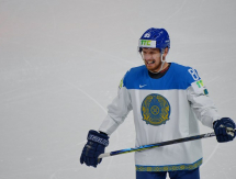 Фоторепортаж с матча чемпионата мира-2021 Италия — Казахстан 3:11