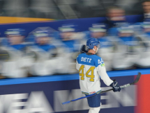 Фоторепортаж с матча чемпионата мира-2021 Италия — Казахстан 3:11