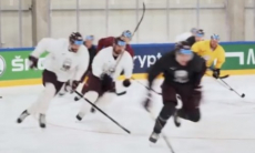 Первый соперник сборной Казахстана на ЧМ-2021 провел «бомбическую» тренировку. Видео