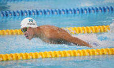 Казахстанец завоевал золотую медаль на олимпийском отборе по плаванию в Литве 