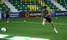 «Тобол» показал фото и видео предматчевой тренировки