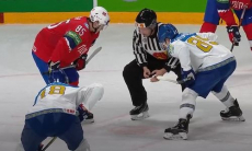 Сборная Казахстана в решающем матче на ЧМ-2021 сумела открыть счет и ведет после первого периода