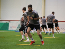 «Тобол» показал фото с очередной тренировки