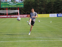 «Тобол» показал фоторепортаж с предматчевой тренировки