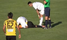 Стало известно о состоянии футболиста фарм-клуба «Кайрата» после потери сознания во время матча Первой лиги