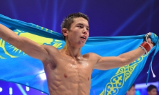 EFC показал тренировку казахстанского файтера перед турниром в Алматы. Видео