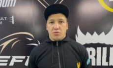 «Идем дальше». Казахстанский боец высказался после яркого нокаута за 52 секунды на турнире EFC