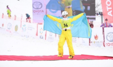 Прыжок казахстанки признан лучшим в сезоне Кубка мира по лыжной акробатике. Видео
