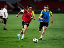 «Кайрат» провел тренировку на «Маракане» перед ответным матчем Лиги Чемпионов. Фото