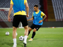 «Кайрат» провел тренировку на «Маракане» перед ответным матчем Лиги Чемпионов. Фото