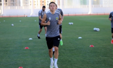 «Тобол» показал фоторепортаж с вечерней тренировки