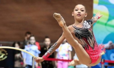 Казахстанские гимнастки выступили на Кубке мира в России