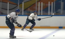 «Снежные Барсы» показали видео с тренировки команды на льду