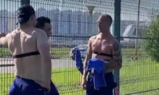 Хоккеисты «Барыса» сдали бип-тест. Видео